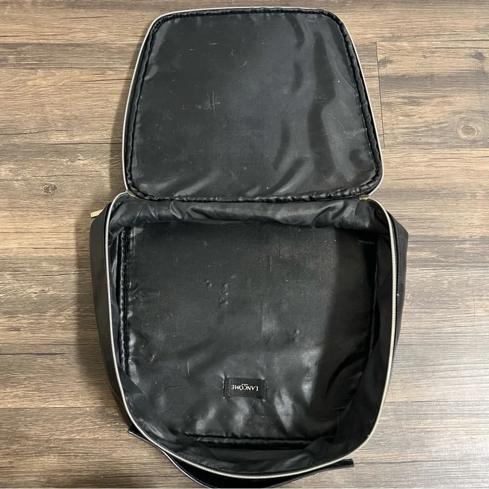 Lancome Holiday 2017 Beauty Collection Cosmetic Train Makeup Case Black Travel
